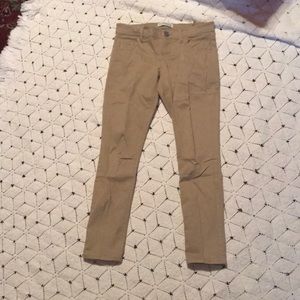 Express khaki twill jeans